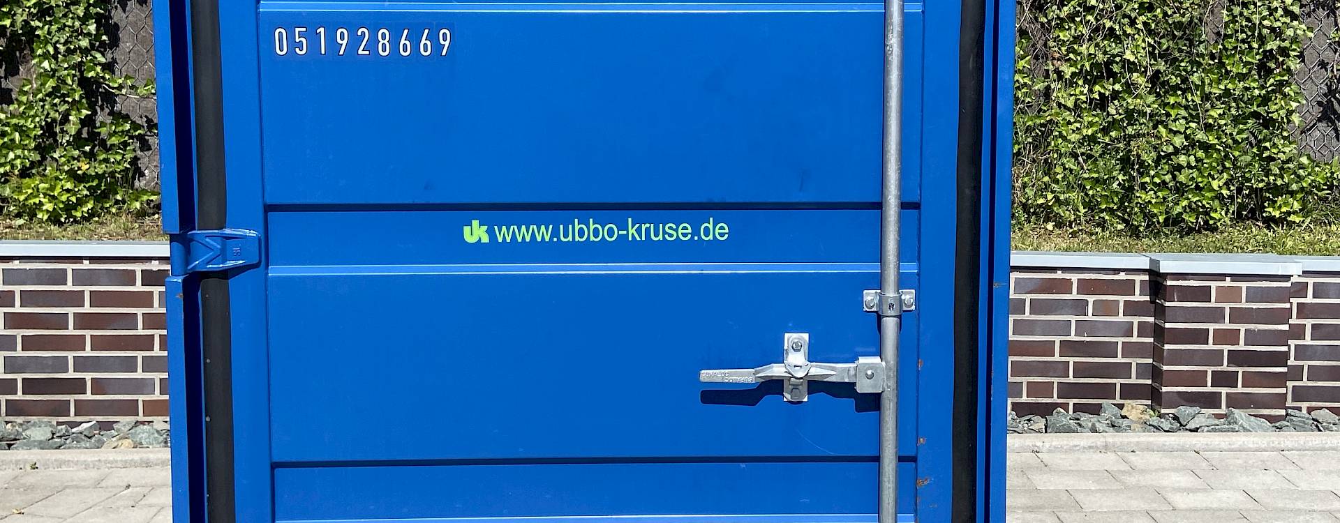 Ubbo Kruse, Containerservice, Umzugsservice, Lagerfläche, Lagerplatz, Möbel Einlagern